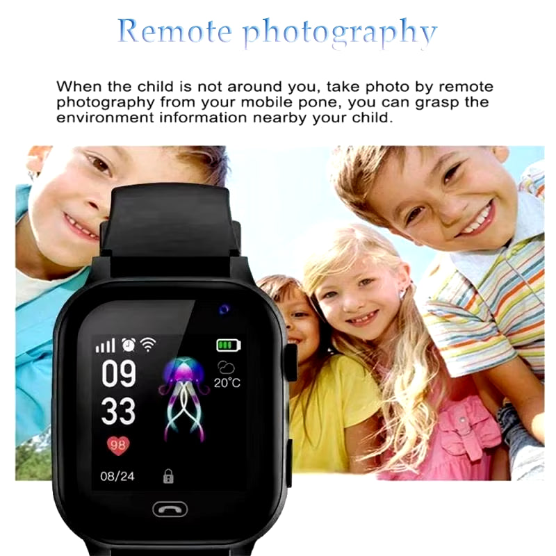 Xiaomi  Kids Smartwatch Wifi 4G SOS GPS Waterproof Watch with Camera Video Call Analogue Card School Electronic Smartwatch